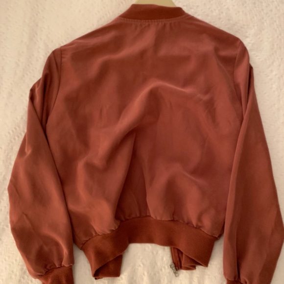 Mauve Bomber Jacket - Picture 3 of 3